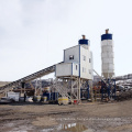 Stationary concrete batching plant for building road/house